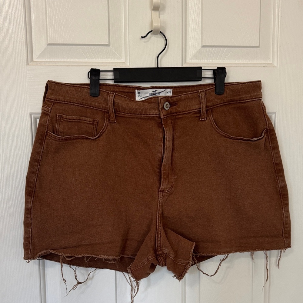 Hollister Tan Jean Shorts